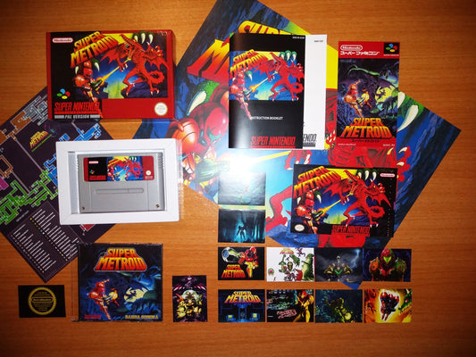 Super Metroid PAL - Super Nintendo - Snes