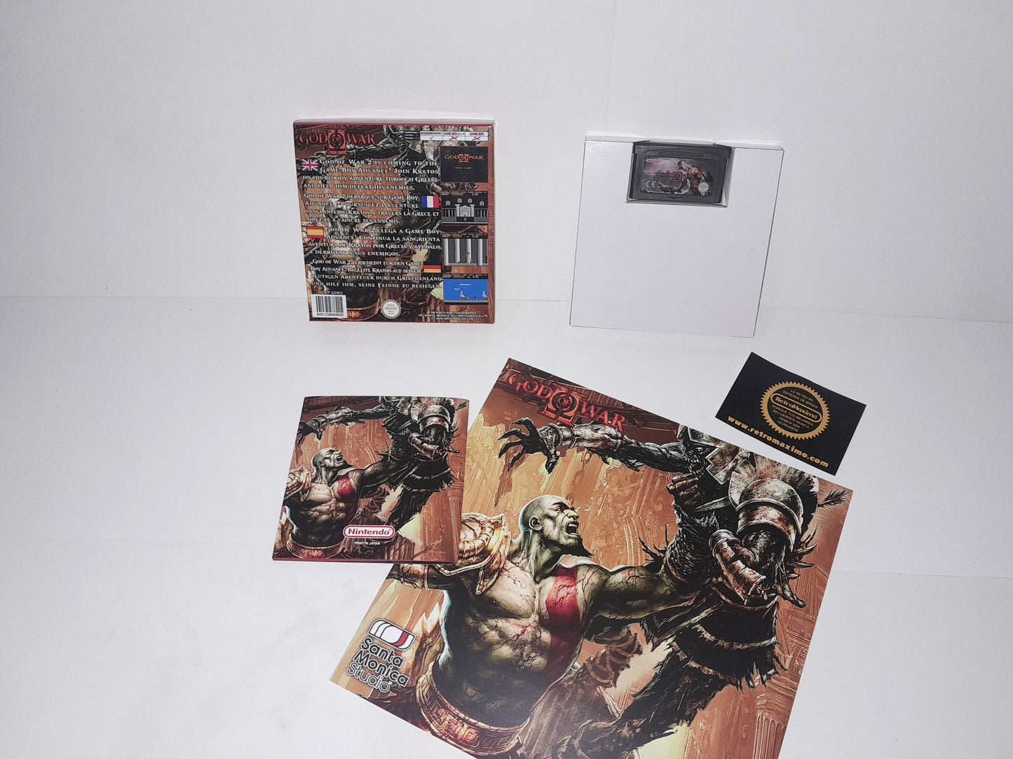 God Of War 2 - Game Boy Advance - Nintendo DS