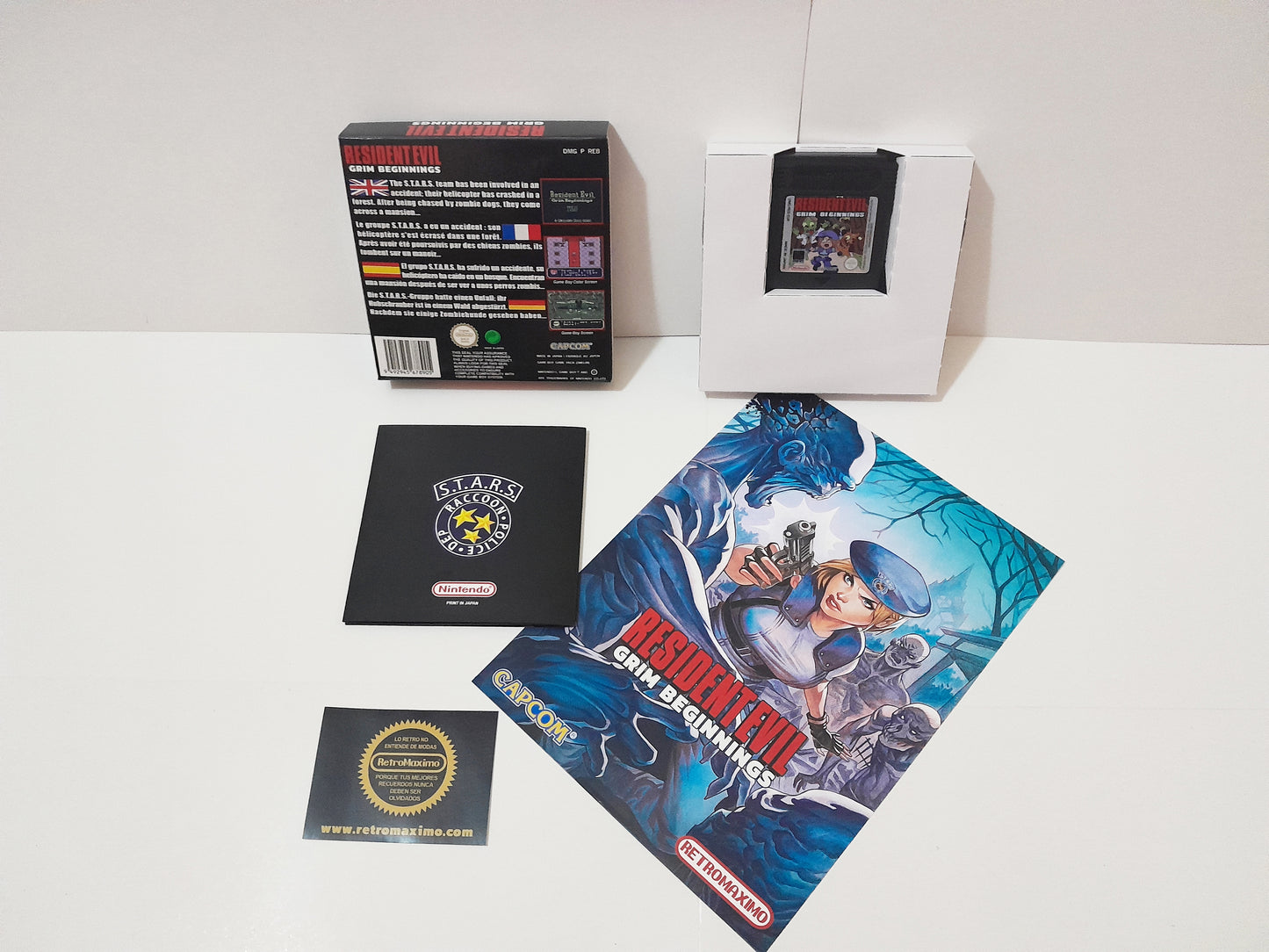 Resident Evil Grim Begginings Game Boy - Game Boy Color - Game Boy Advance