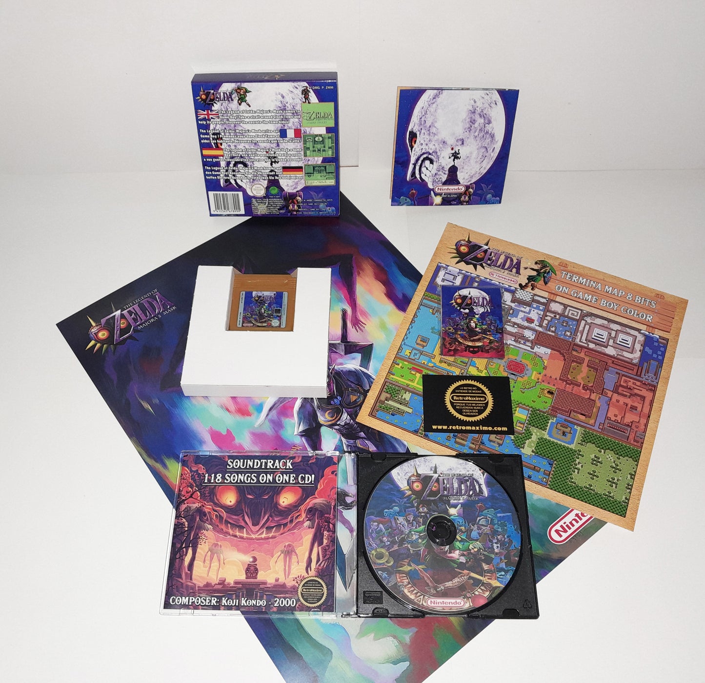 Zelda Majora's Mask Game Boy - Game Boy Color