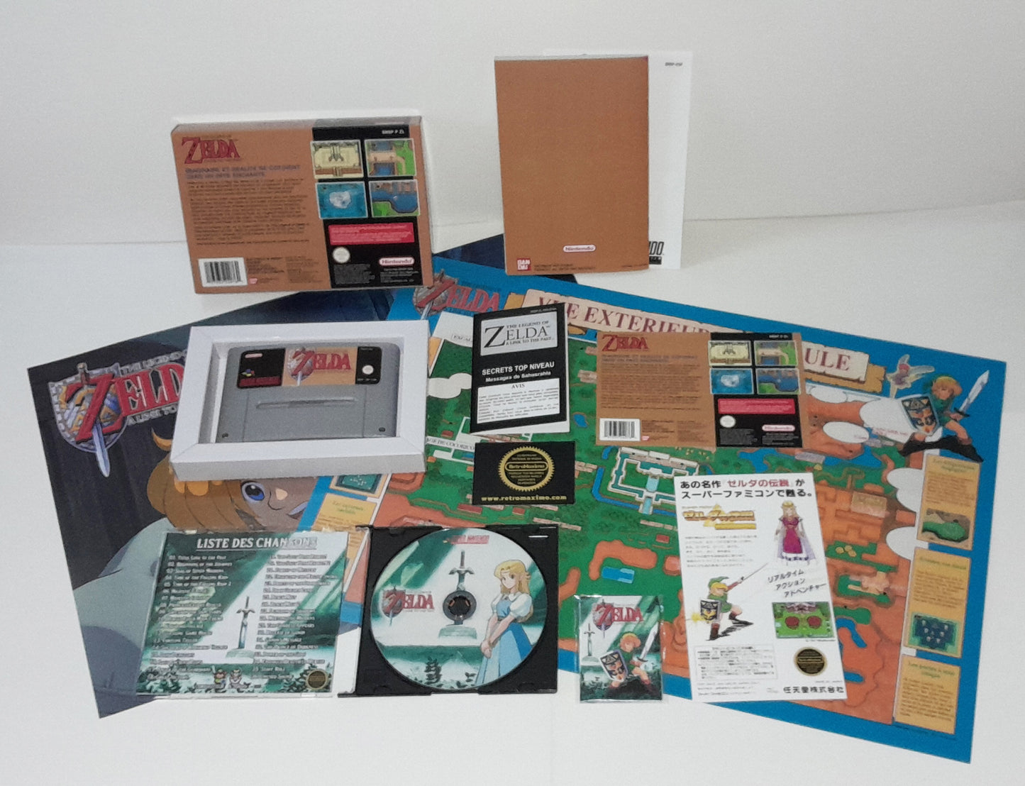 Zelda A Link To The Past PAL Français SNES - Super Nintendo