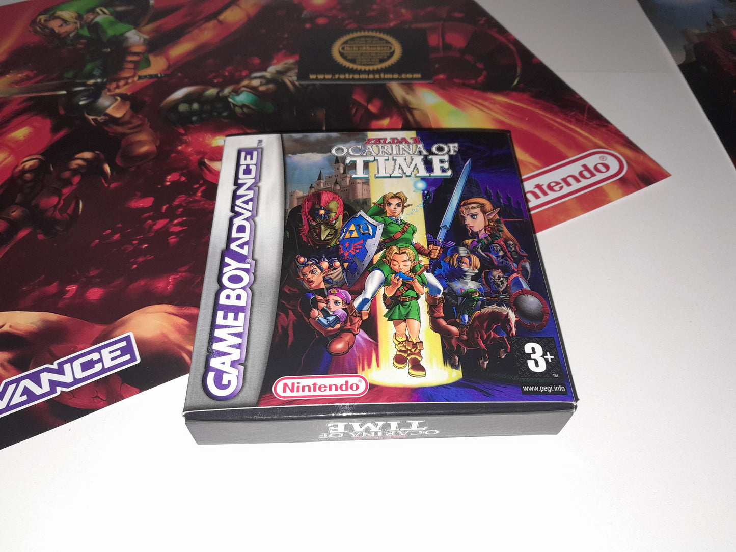 Zelda II Ocarina Of Time Game Boy Advance - GBA - Nintendo DS