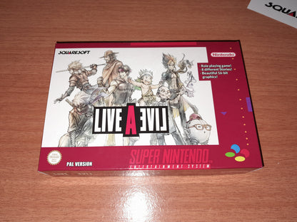 Live A Live PAL English SNES - Super Nintendo RPG
