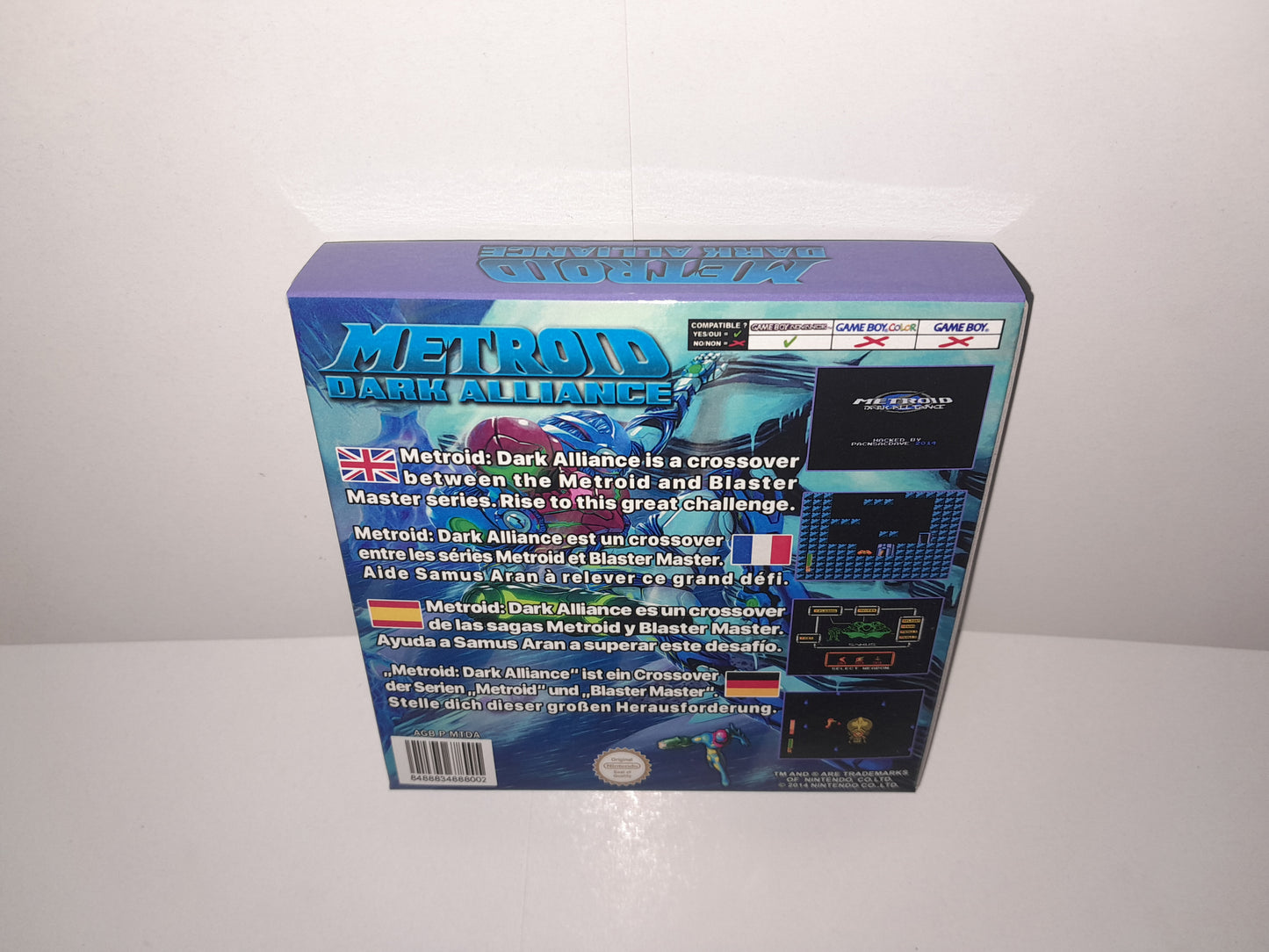 Metroid Dark Alliance - Game Boy Advance - Nintendo DS