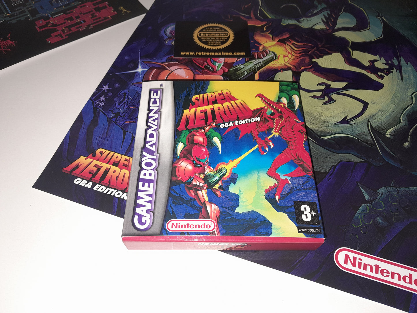 Super Metroid Gba Edition Game Boy Advance - GBA - Nintendo DS