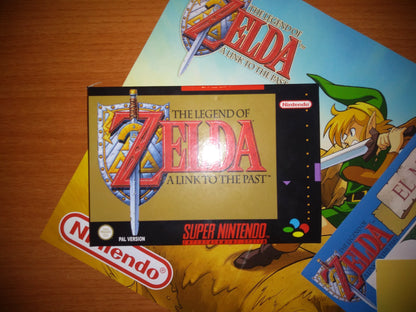 Zelda A Link To The Past PAL Español SNES - Super Nintendo