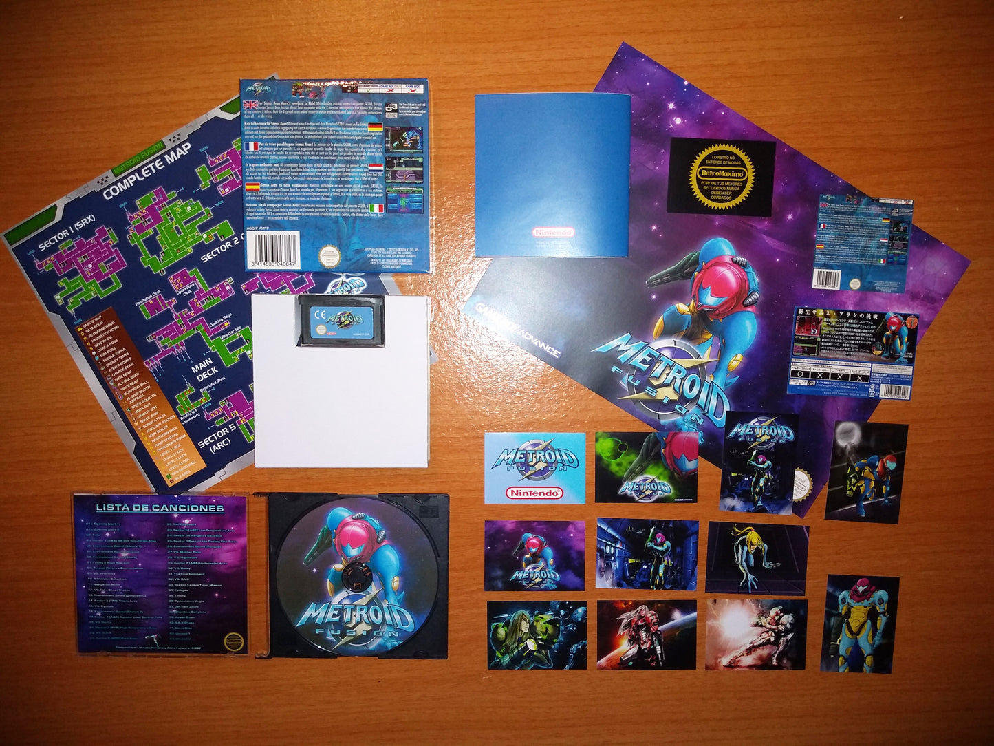 Metroid Fusion Game Boy Advance GBA - Game Boy Advance