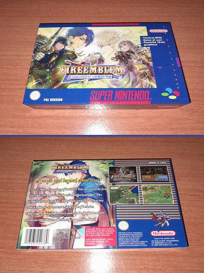 Fire Emblem: Genealogy of the Holy War PAL ENGLISH (Region Free) - Super Nintendo - RPG Snes
