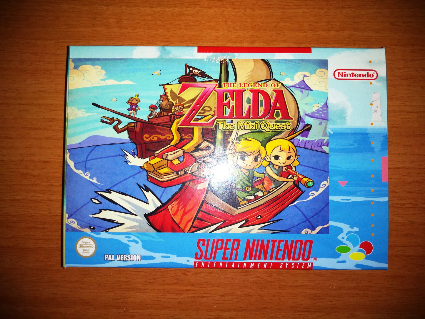 Zelda The Mini Quest PAL Super Nintendo - Snes - Super Famicom