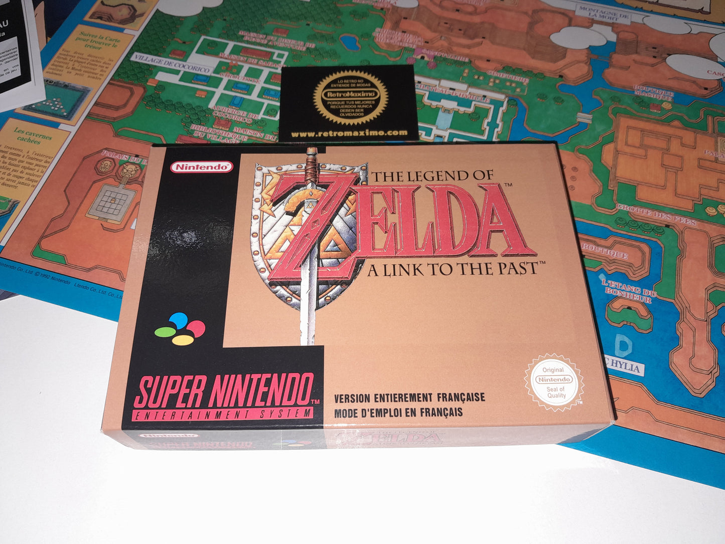Zelda A Link To The Past PAL Français SNES - Super Nintendo