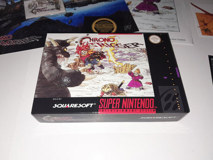 Chrono Trigger PAL ENGLISH (Region Free) - Super Nintendo - Snes RPG