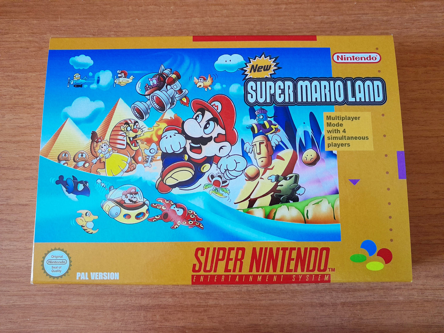 New Super Mario Land PAL - Super Nintendo - Snes