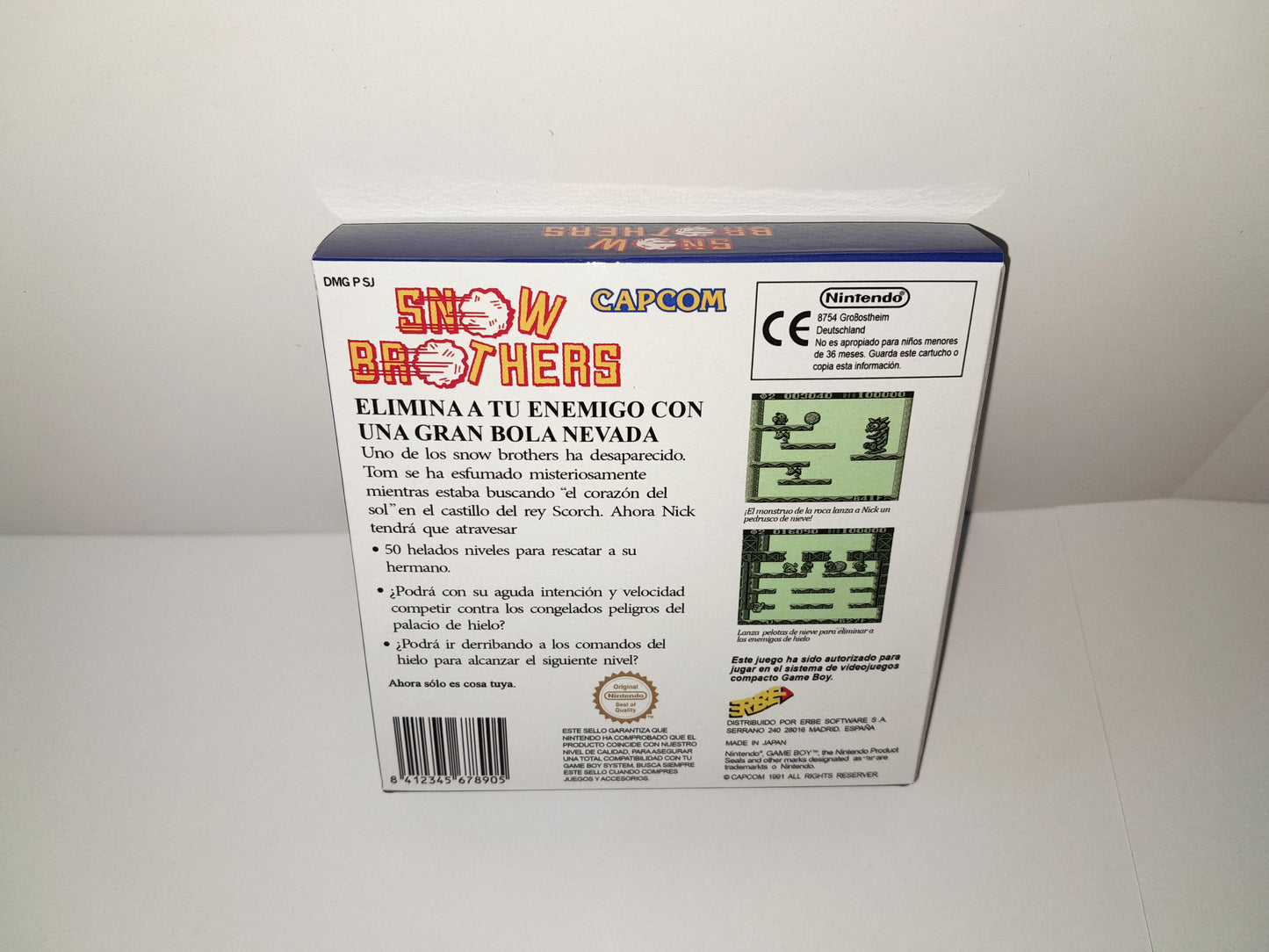 Snow Brothers Game Boy - Snow Bros Game Boy Color - Game Boy Advance