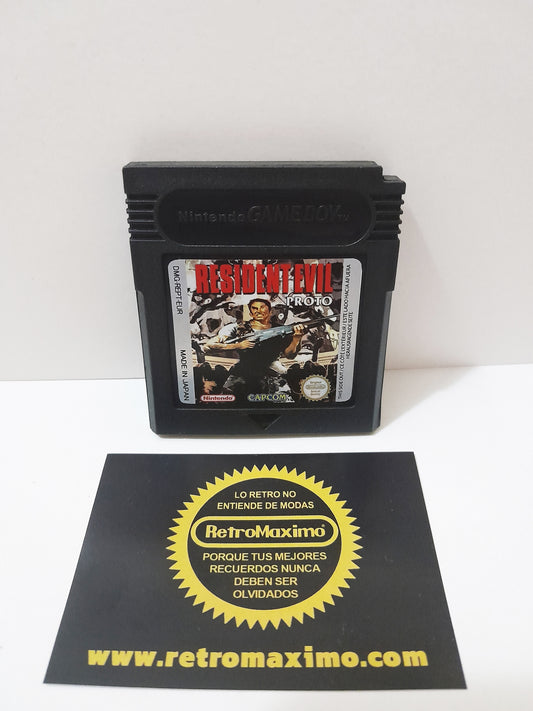 Resident Evil Prototype Nintendo Game Boy Color y Game Boy Advance