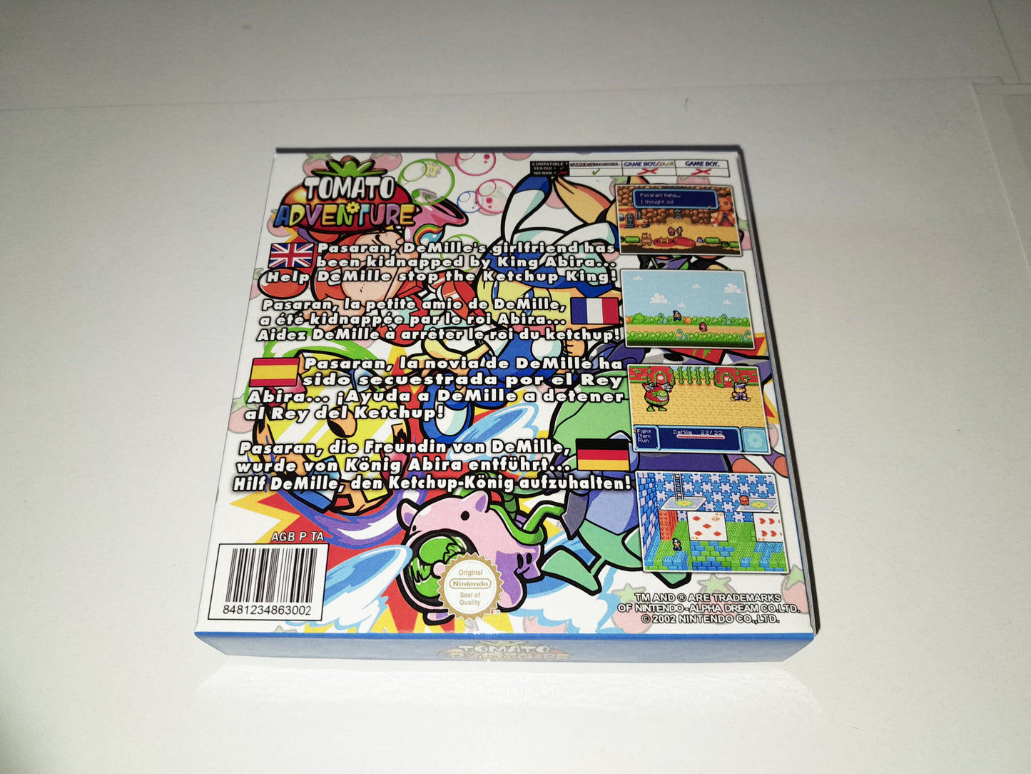 Tomato Adventure GBA - Game Boy Advance