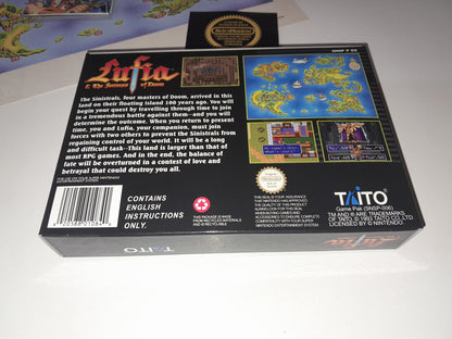 Lufia & the Fortress of Doom Pal English or Spanish (Region Free) - Super Nintendo - RPG Snes