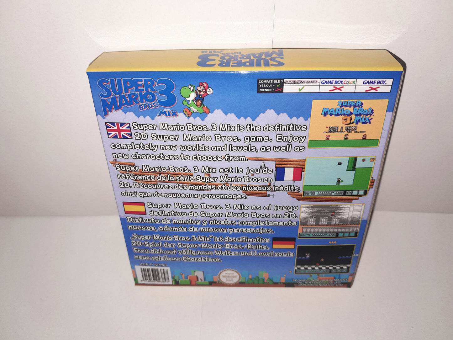 Super Mario Bros 3 Mix - Game Boy Advance - Nintendo DS