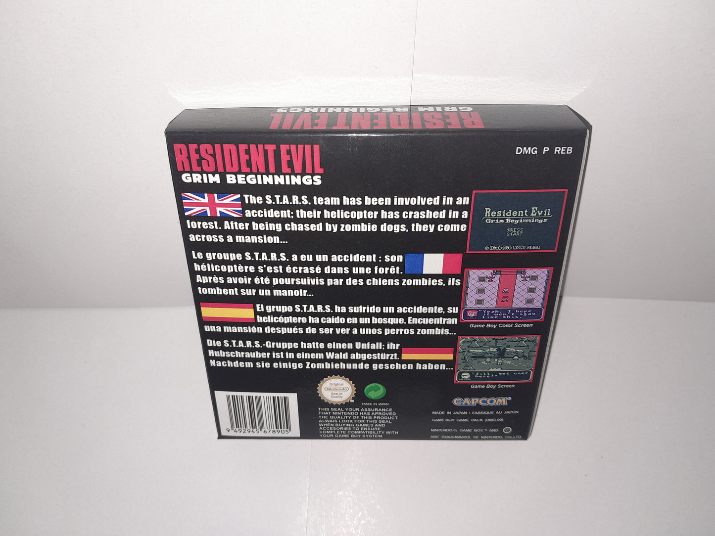 Resident Evil Grim Begginings Game Boy - Game Boy Color - Game Boy Advance