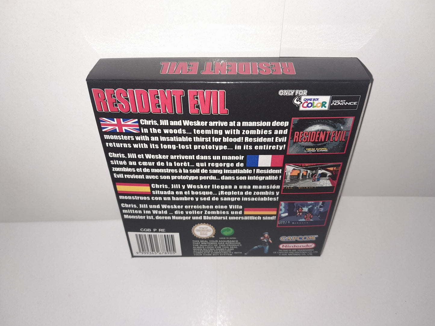 Resident Evil - Game Boy Color - Game Boy Advance