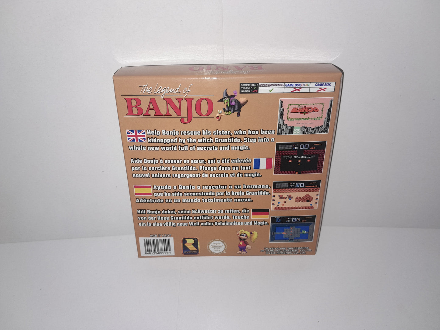 The Legend Of Banjo - Game Boy Advance - Nintendo DS