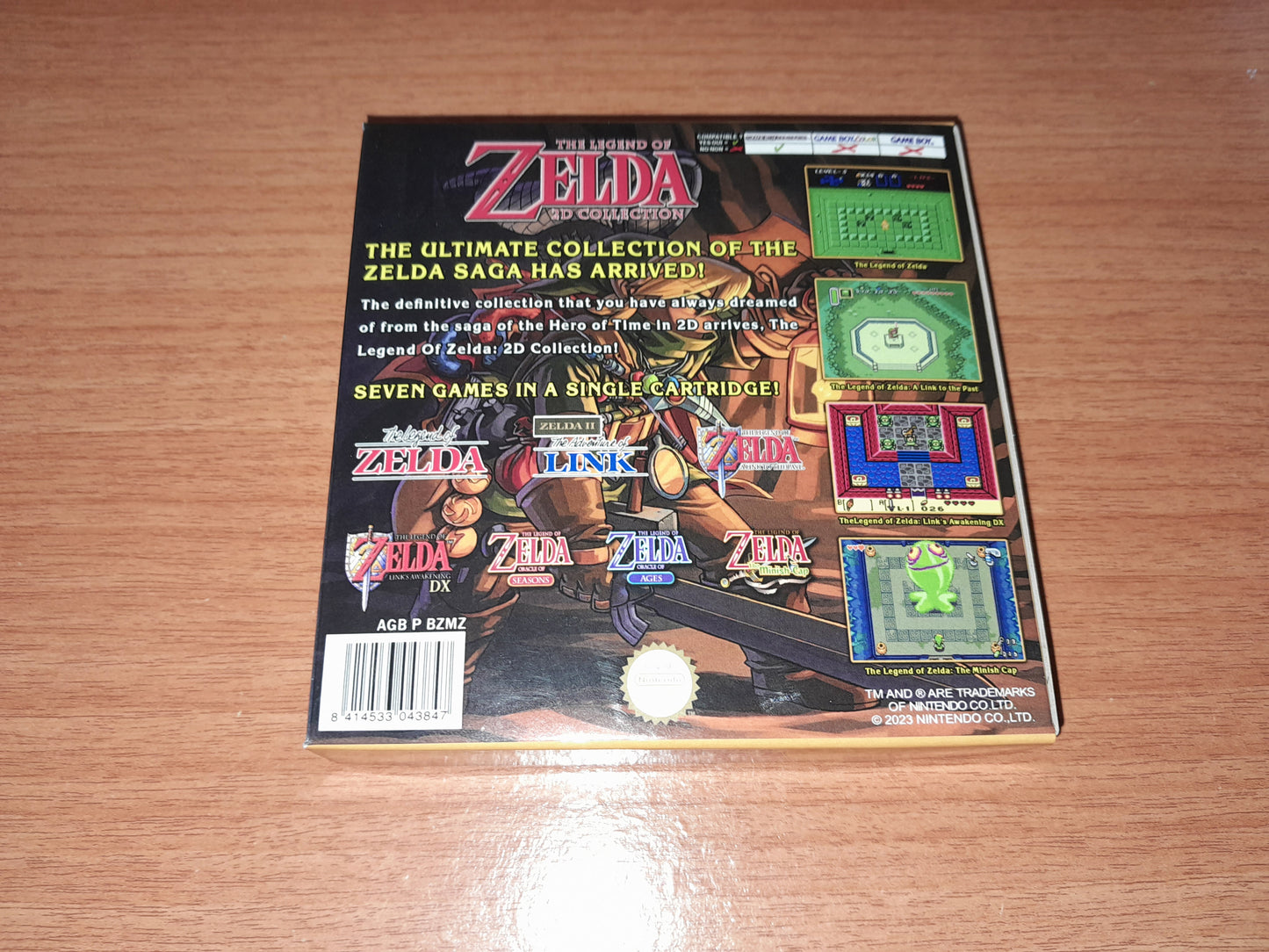 The Legend Of Zelda 2D Collection - Game Boy Advance - Gba - Nintendo DS