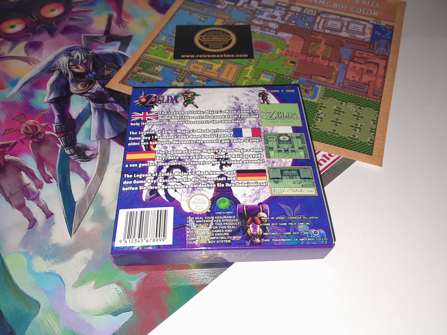 Zelda Majora's Mask Game Boy - Game Boy Color