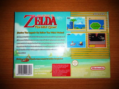 Zelda The Mini Quest PAL Super Nintendo - Snes - Super Famicom