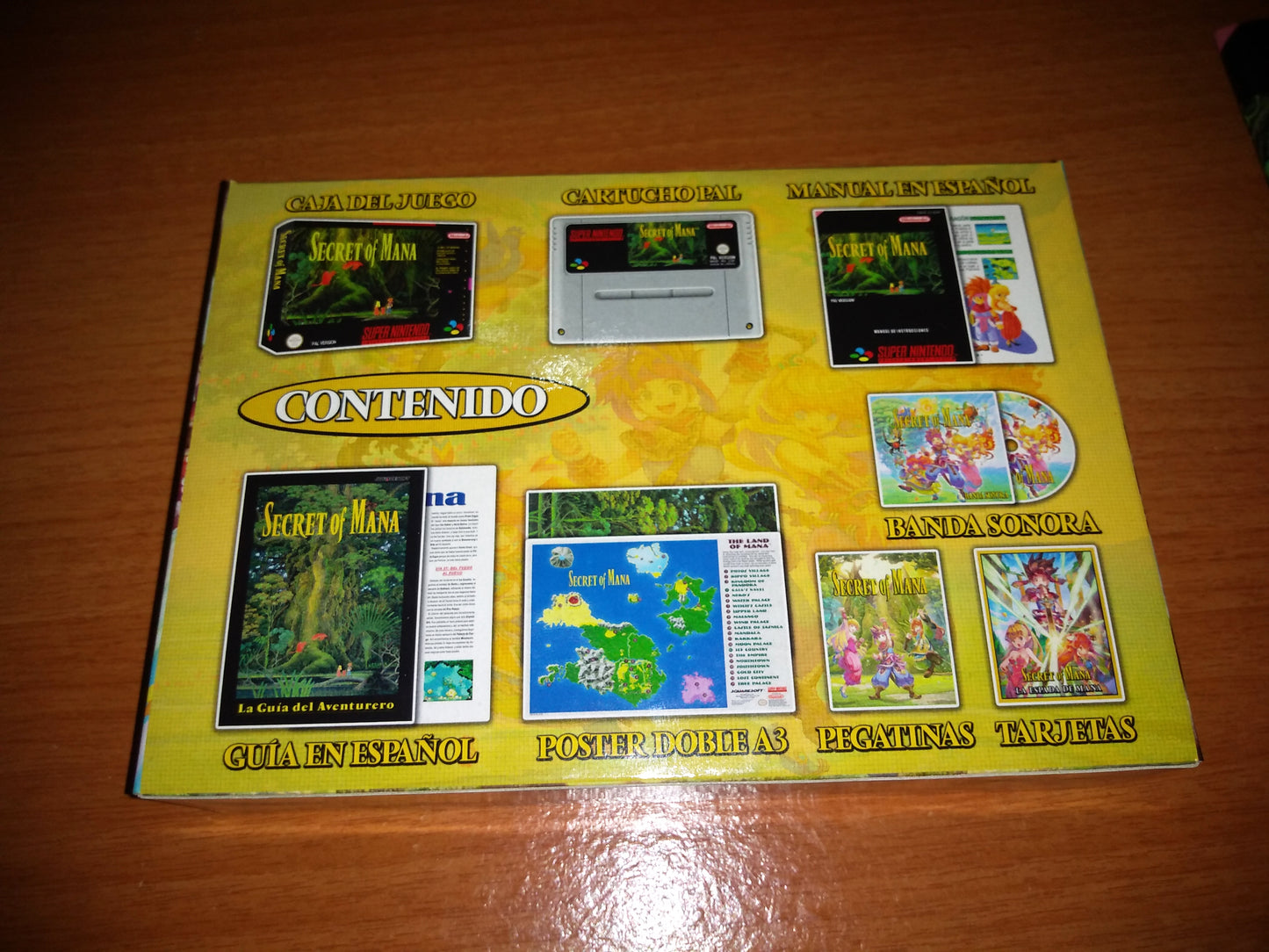 Secret Of Mana PAL España (Region Free) - Super Nintendo - Snes RPG