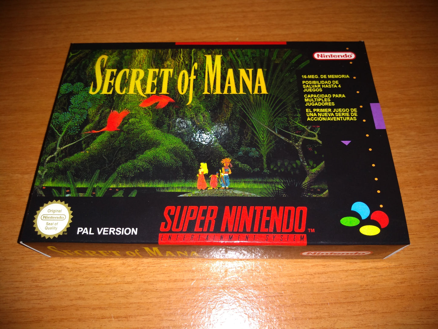 Secret Of Mana PAL España (Region Free) - Super Nintendo - Snes RPG