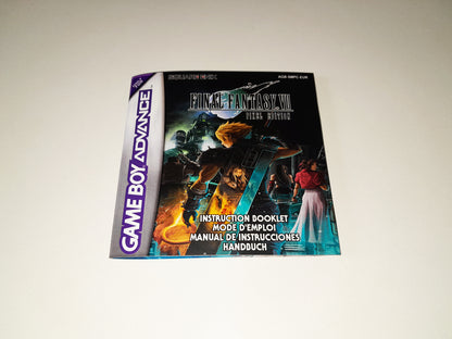 Final Fantasy VII Pixel Edition Game Boy Advance - GBA - Nintendo DS - Final Fantasy 7 Nes Nintendo