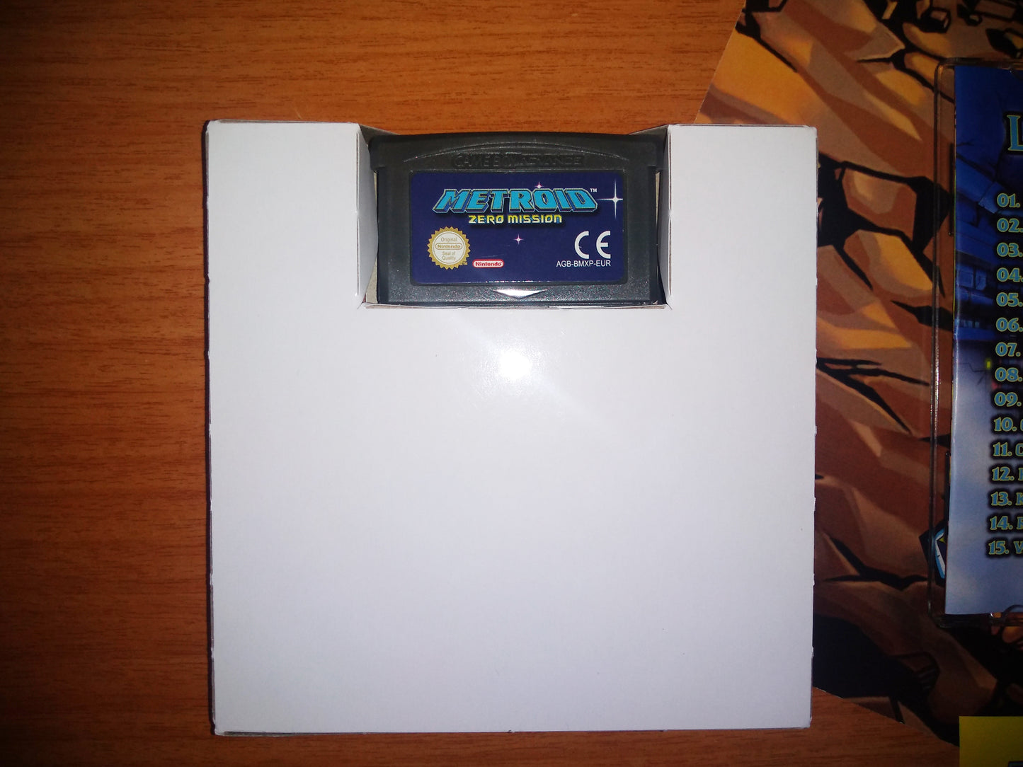 Metroid Zero Mission Game Boy Advance GBA - Game Boy Advance