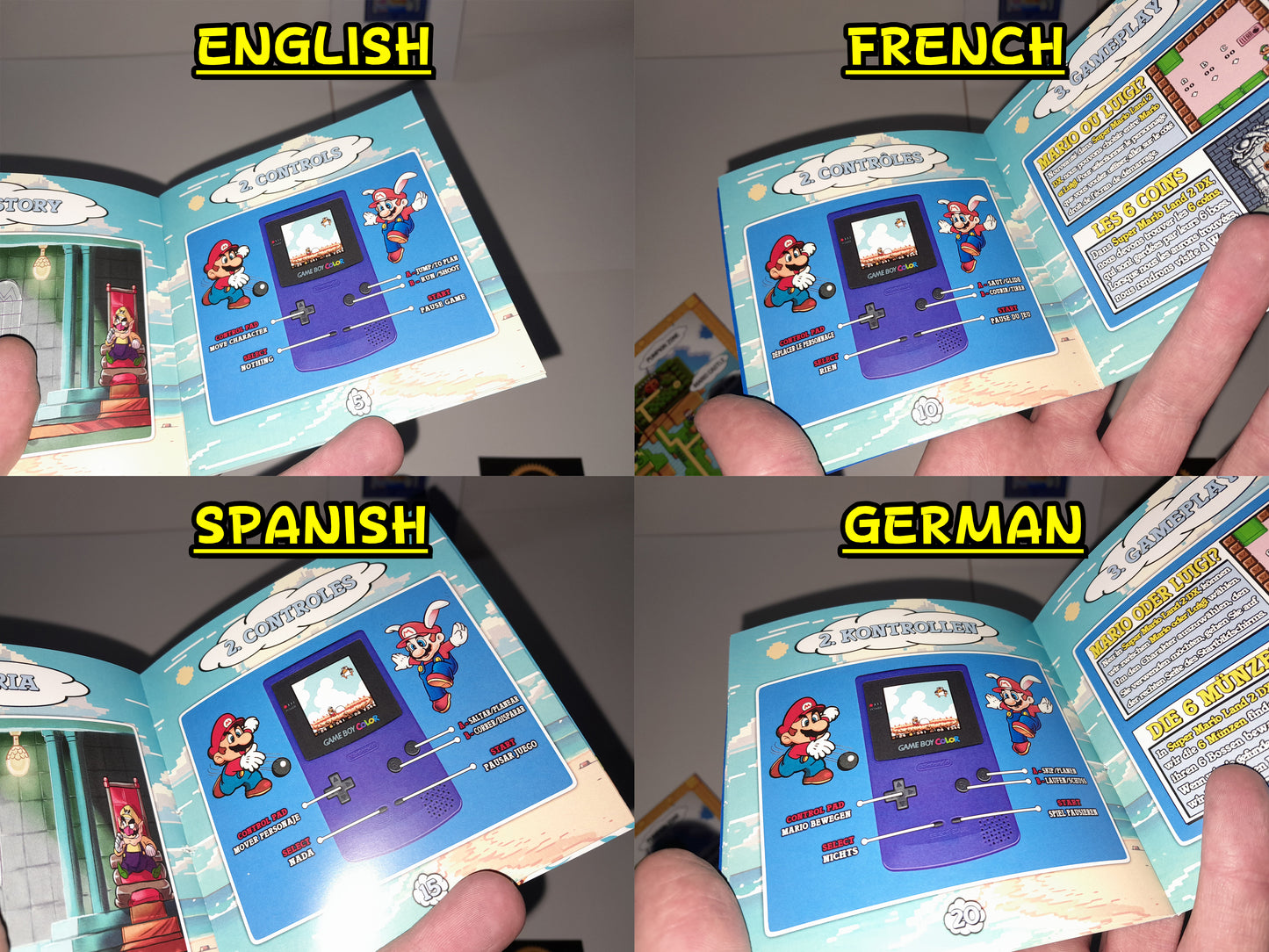Super Mario Land 2 DX Game Boy Color - Game Boy Advance