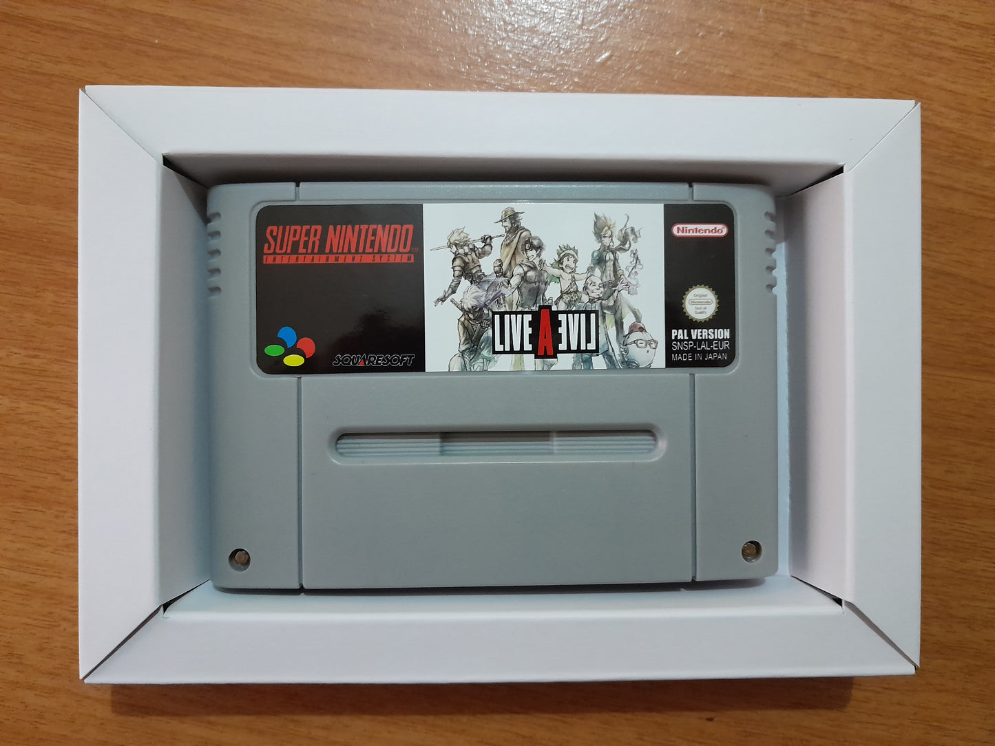 Live A Live PAL English SNES - Super Nintendo RPG