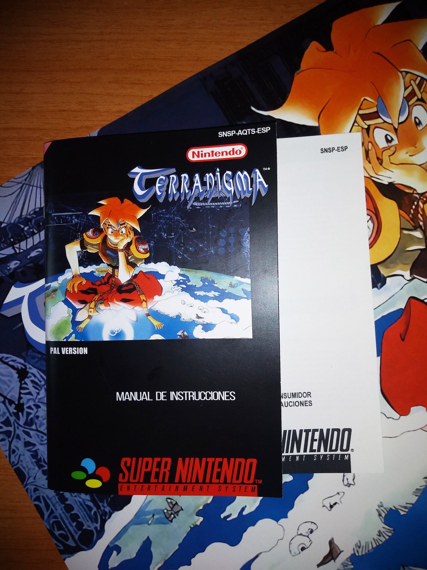 Terranigma PAL España - Super Nintendo - Snes RPG