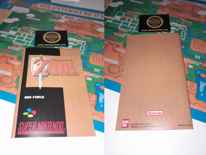 Zelda A Link To The Past PAL Français SNES - Super Nintendo
