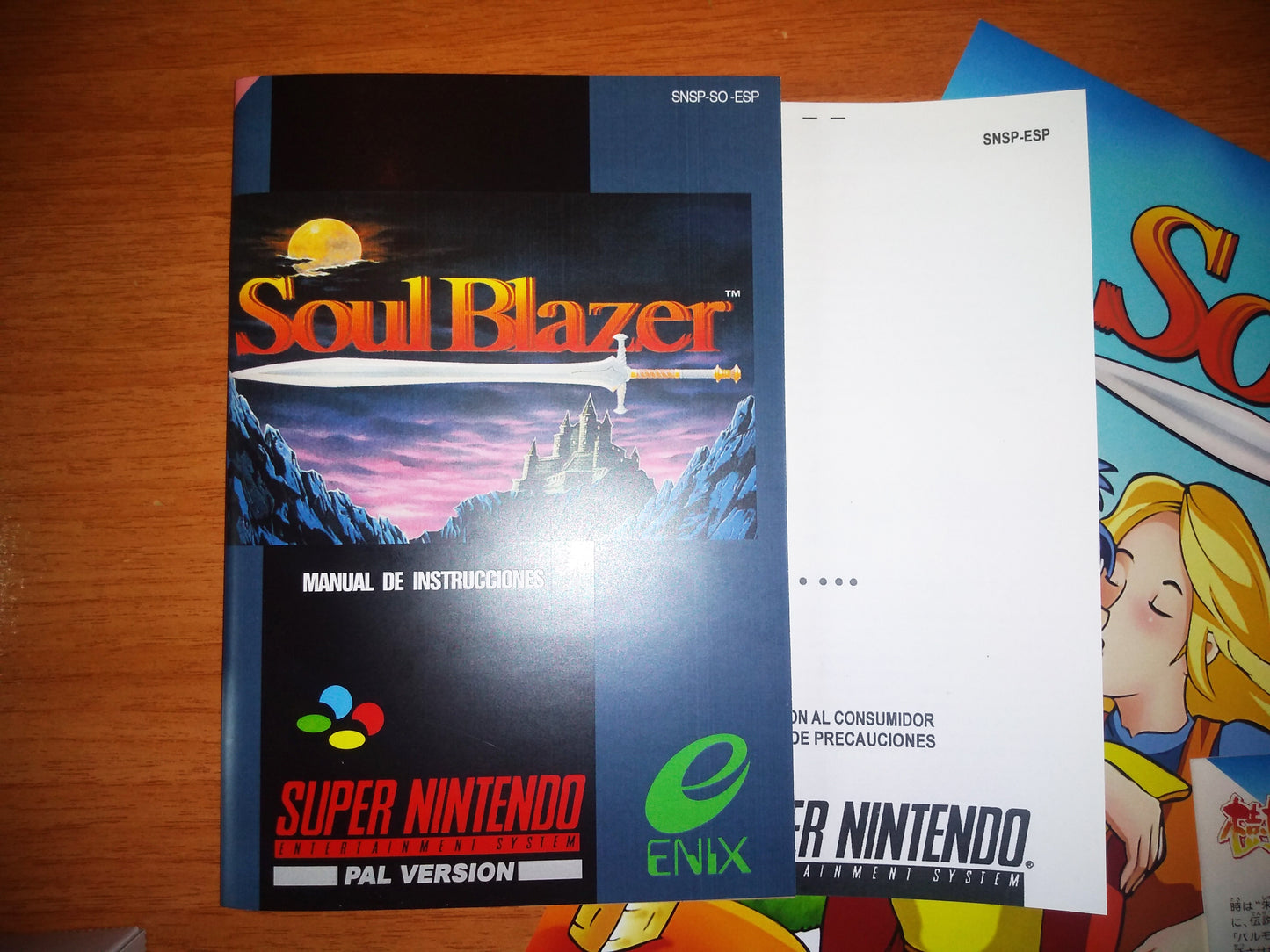 Soul Blazer PAL Español - Super Nintendo - Snes RPG