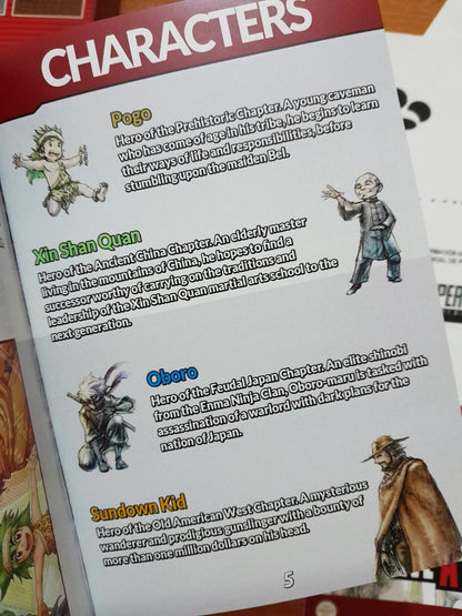 Live A Live PAL English SNES - Super Nintendo RPG