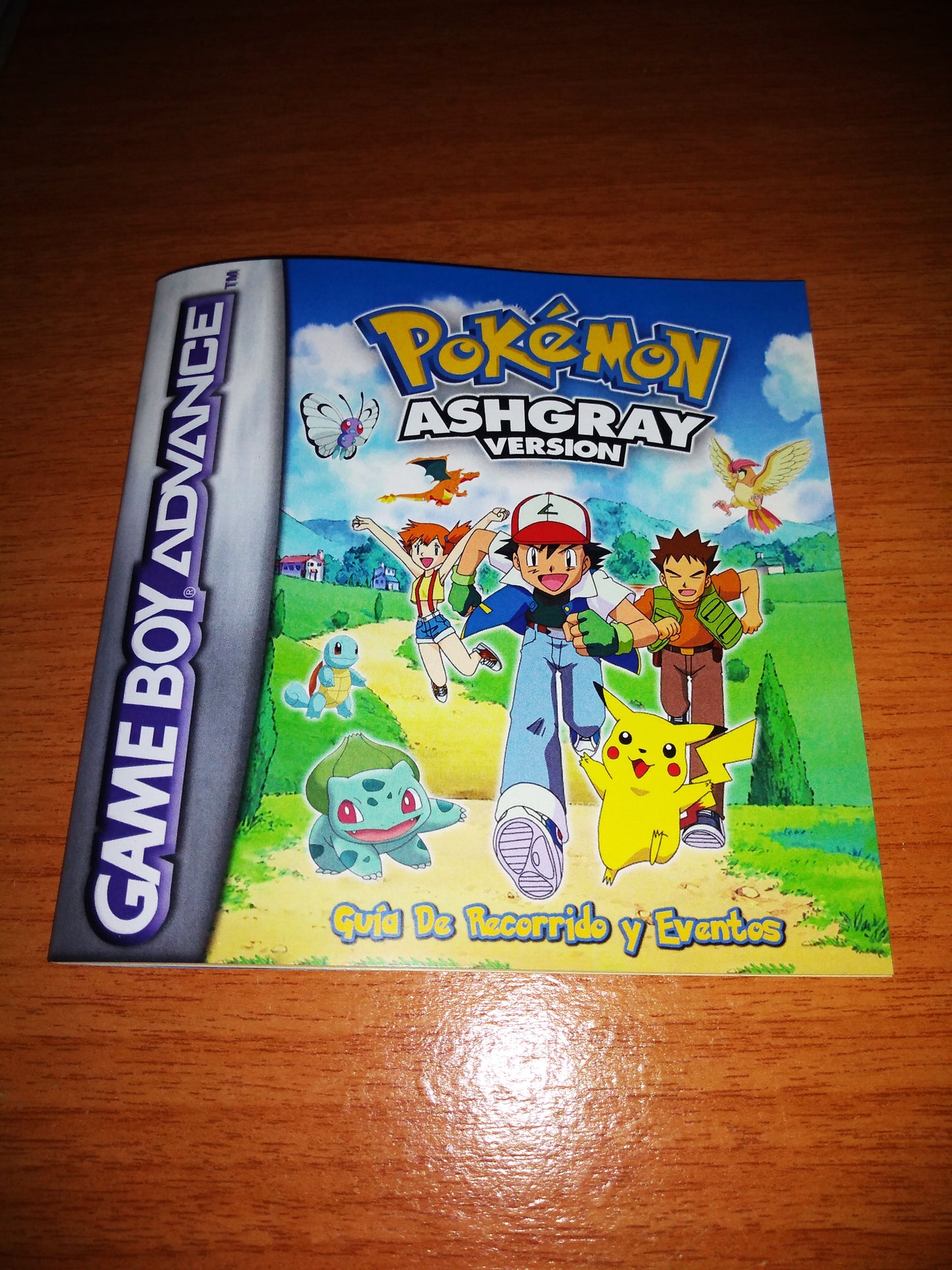 Pokémon Ash Gray Game Boy Advance Spanish