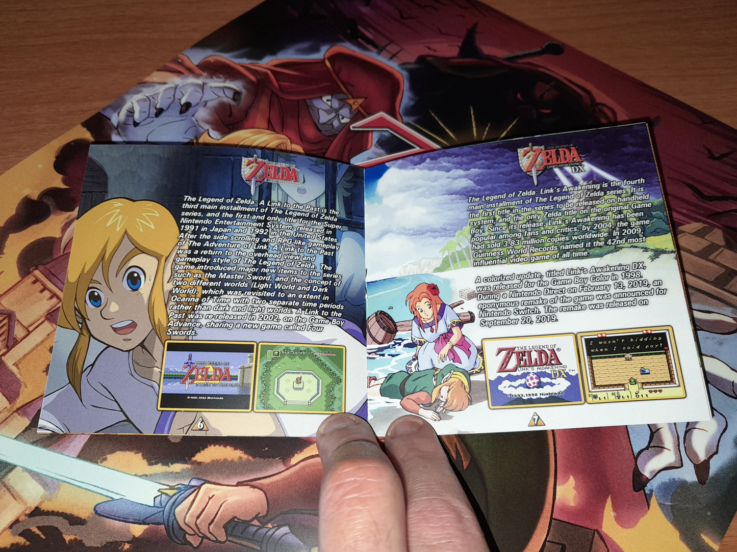 The Legend Of Zelda 2D Collection - Game Boy Advance - Gba - Nintendo DS