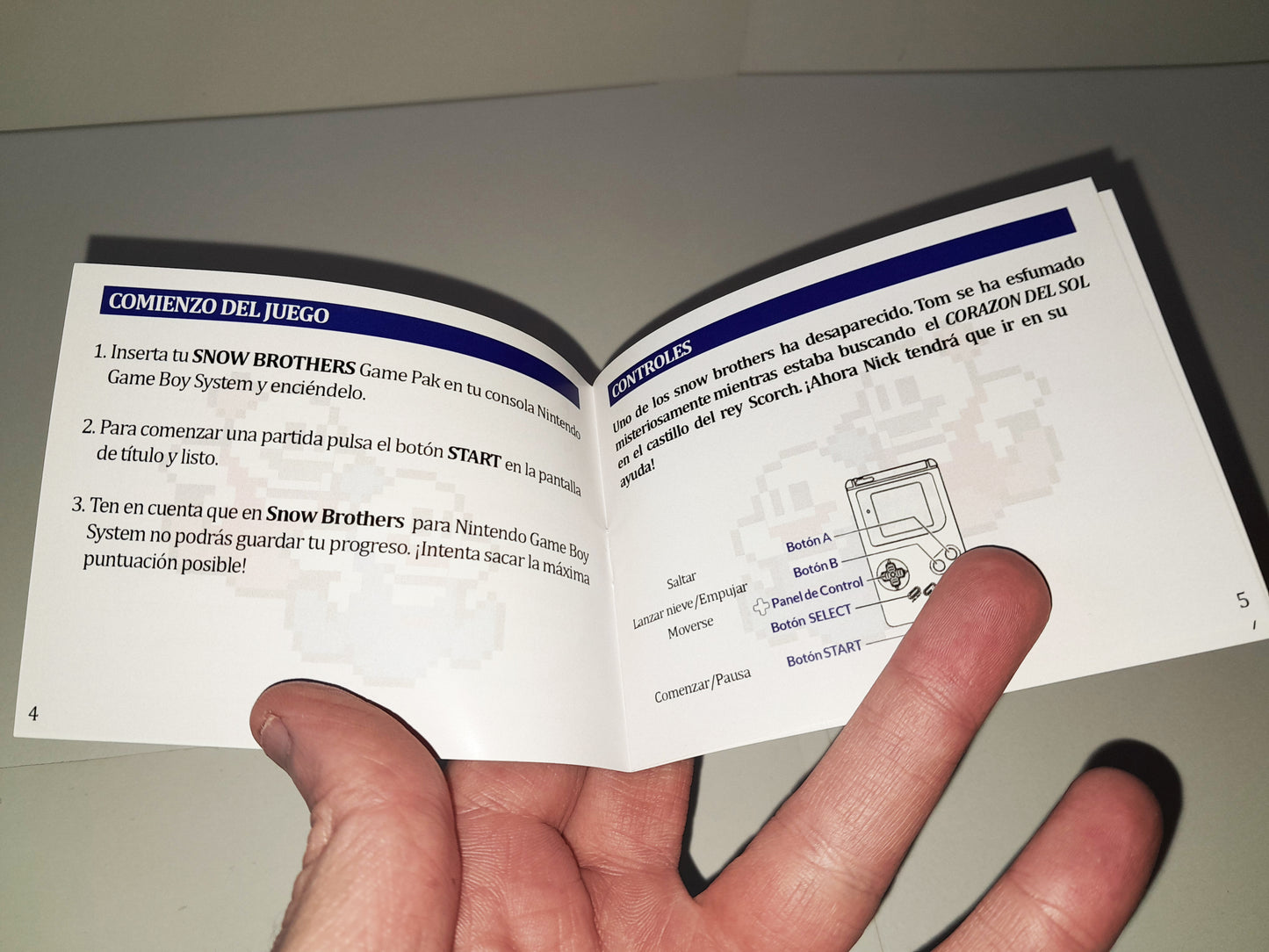 Snow Brothers Game Boy - Snow Bros Game Boy Color - Game Boy Advance