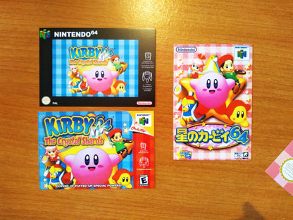 Kirby 64: The Crystal Shards N64 - Nintendo 64 - Kirby 64