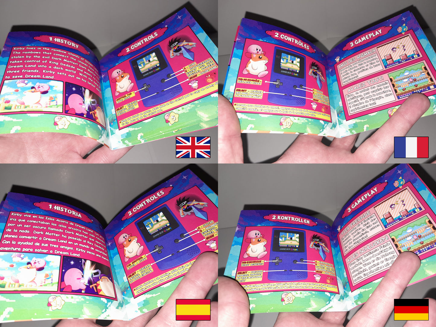 Kirby's Dream Land 2 DX Game Boy Color - Game Boy Advance