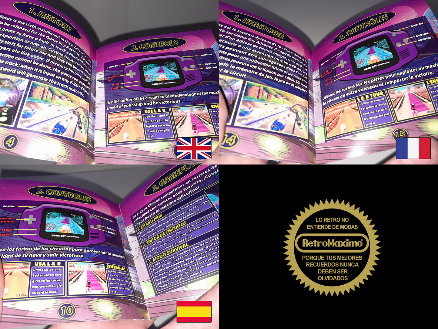 F-Zero Climax Game Boy Advance GBA - Game Boy Advance