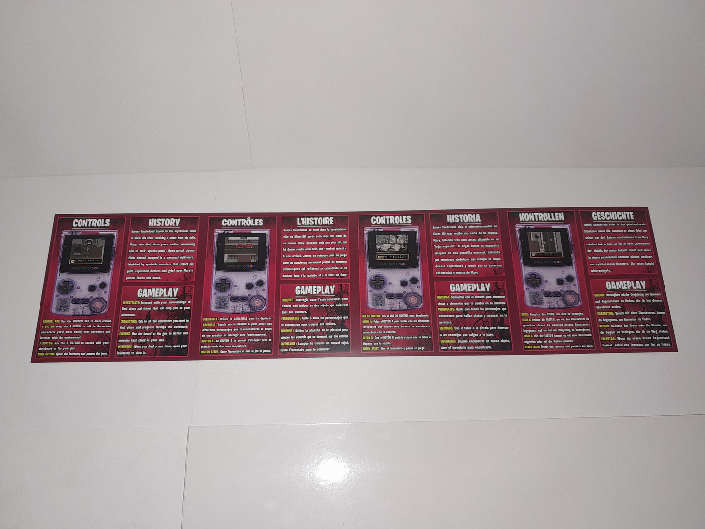 Silent Hill 2 Game Boy - Game Boy Color - Game Boy Advance