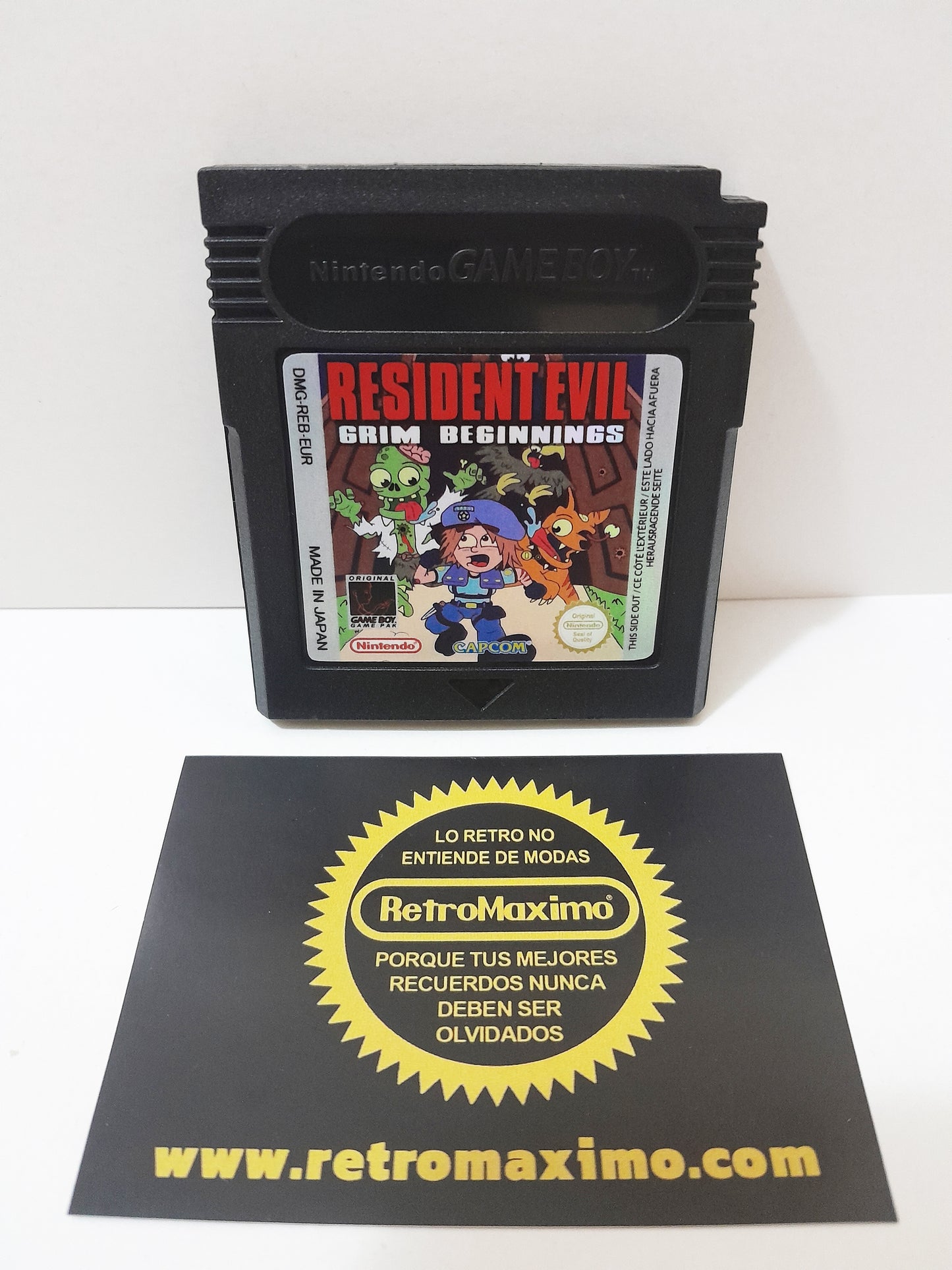 Resident Evil Grim Beginngs Nintendo Game Boy, Game Boy Color y Game Boy Advance
