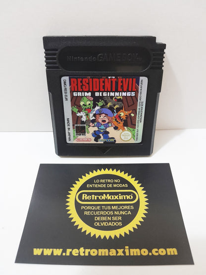 Resident Evil Grim Beginngs Nintendo Game Boy, Game Boy Color y Game Boy Advance