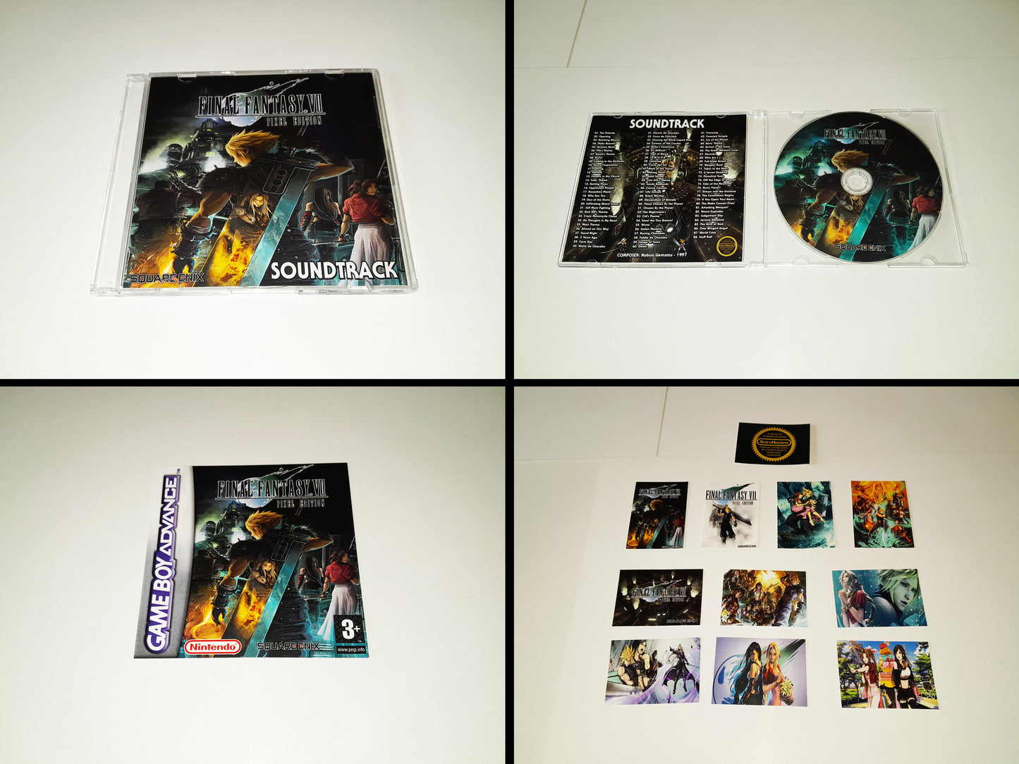 Final Fantasy VII Pixel Edition Game Boy Advance - GBA - Nintendo DS - Final Fantasy 7 Nes Nintendo