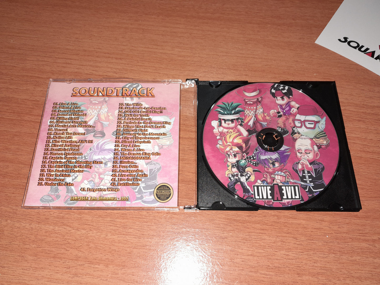 Live A Live PAL English SNES - Super Nintendo RPG