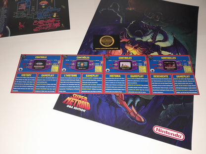 Super Metroid Gba Edition Game Boy Advance - GBA - Nintendo DS