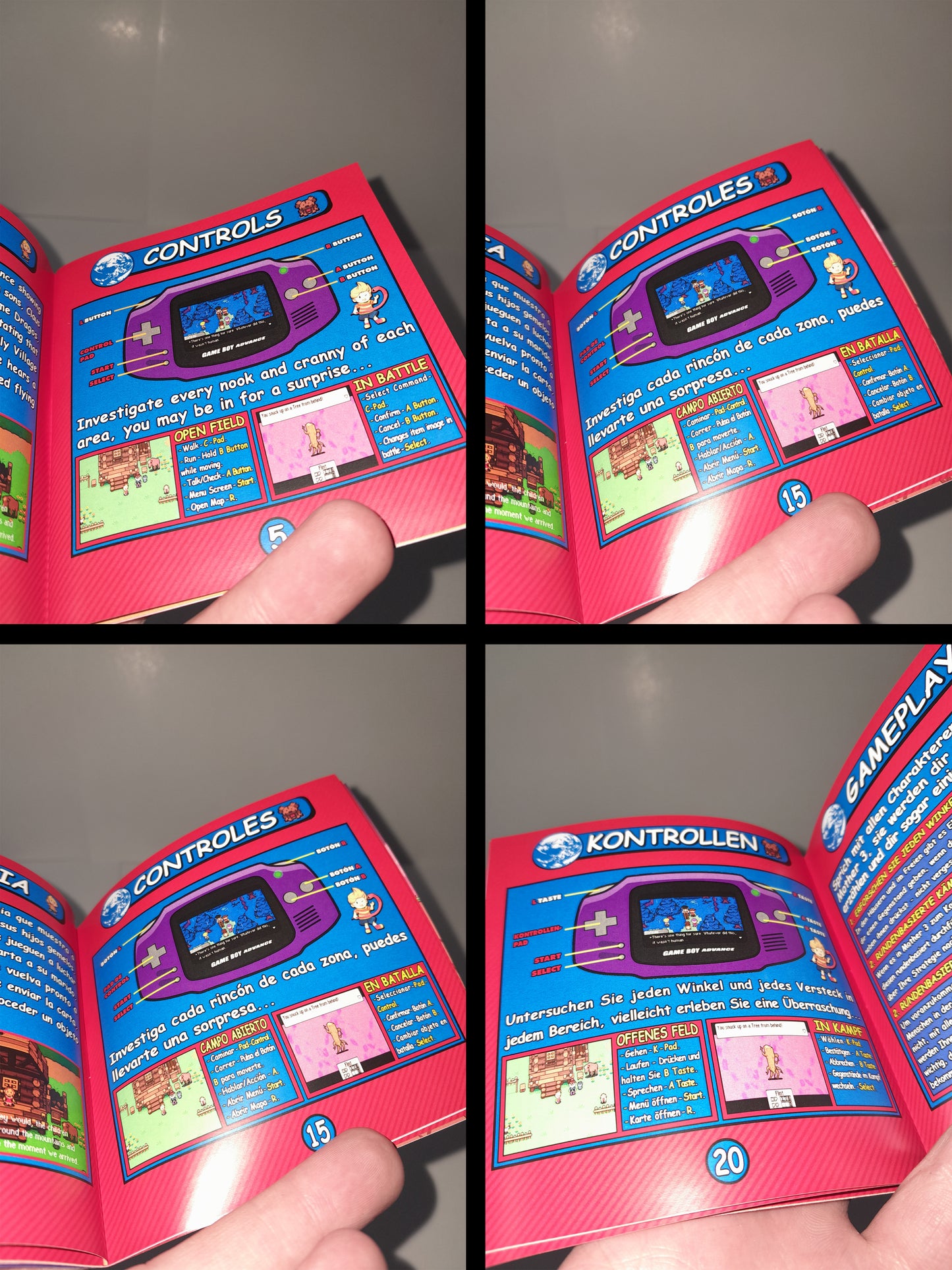 Mother 3 Game Boy Advance - GBA - Nintendo DS